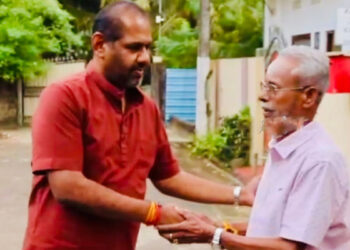 கஜேந்திரகுமார் – சீ.வீ.கே.சிவஞானம் சந்திப்பு