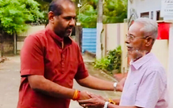 கஜேந்திரகுமார் – சீ.வீ.கே.சிவஞானம் சந்திப்பு