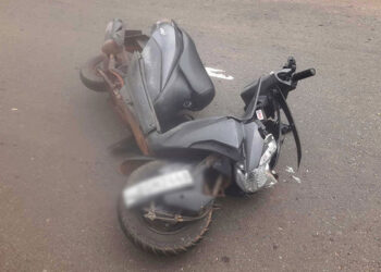 பாதசாரி கடவையில் வயோதிப் பெண்ணை மோதி தள்ளிய பொலிஸார்