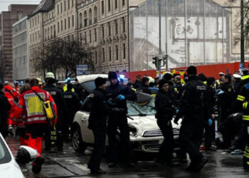 ஜேர்மனியில் உக்ரைன் ஜனாதிபதி வருகையின் போது நடந்த அசம்பாவிதம்