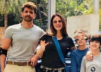 முன்னாள் மனைவியுடன் ஹரித்திக் ரோஷன்