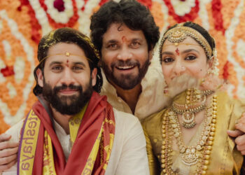 சோபிதா வந்த நேரம்.. விசேஷம்!